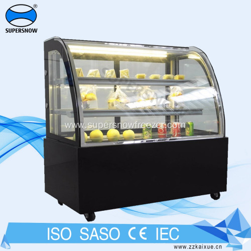 Supermarket Refrigerated Cake Bakery Display showcase